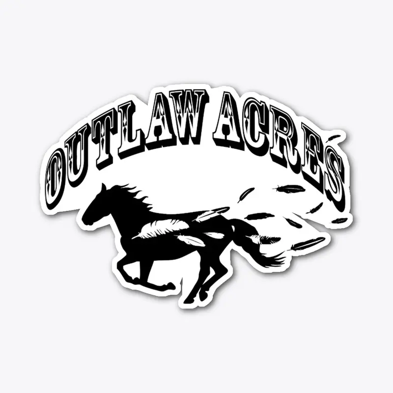 Outlaw Acres Feather Horse